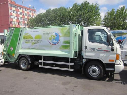 Мусоровоз hyundai