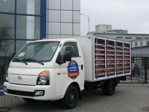 Хлебный фургон hyundai