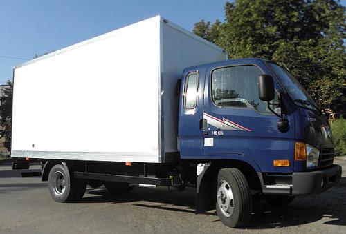 Изотермический фургон hyundai
