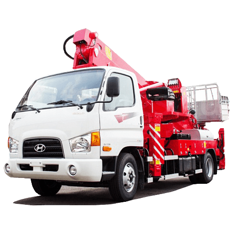 Автовышка hyundai