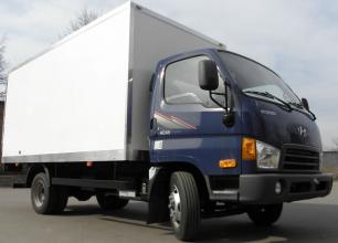 Изотермический фургон hyundai