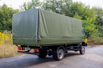 Борт - тент для транспортировки личного состава на базе Hyundai HD 120