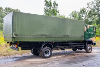 Борт - тент для транспортировки личного состава на базе Hyundai HD 120