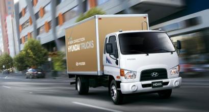 Промтоварный фургон hyundai